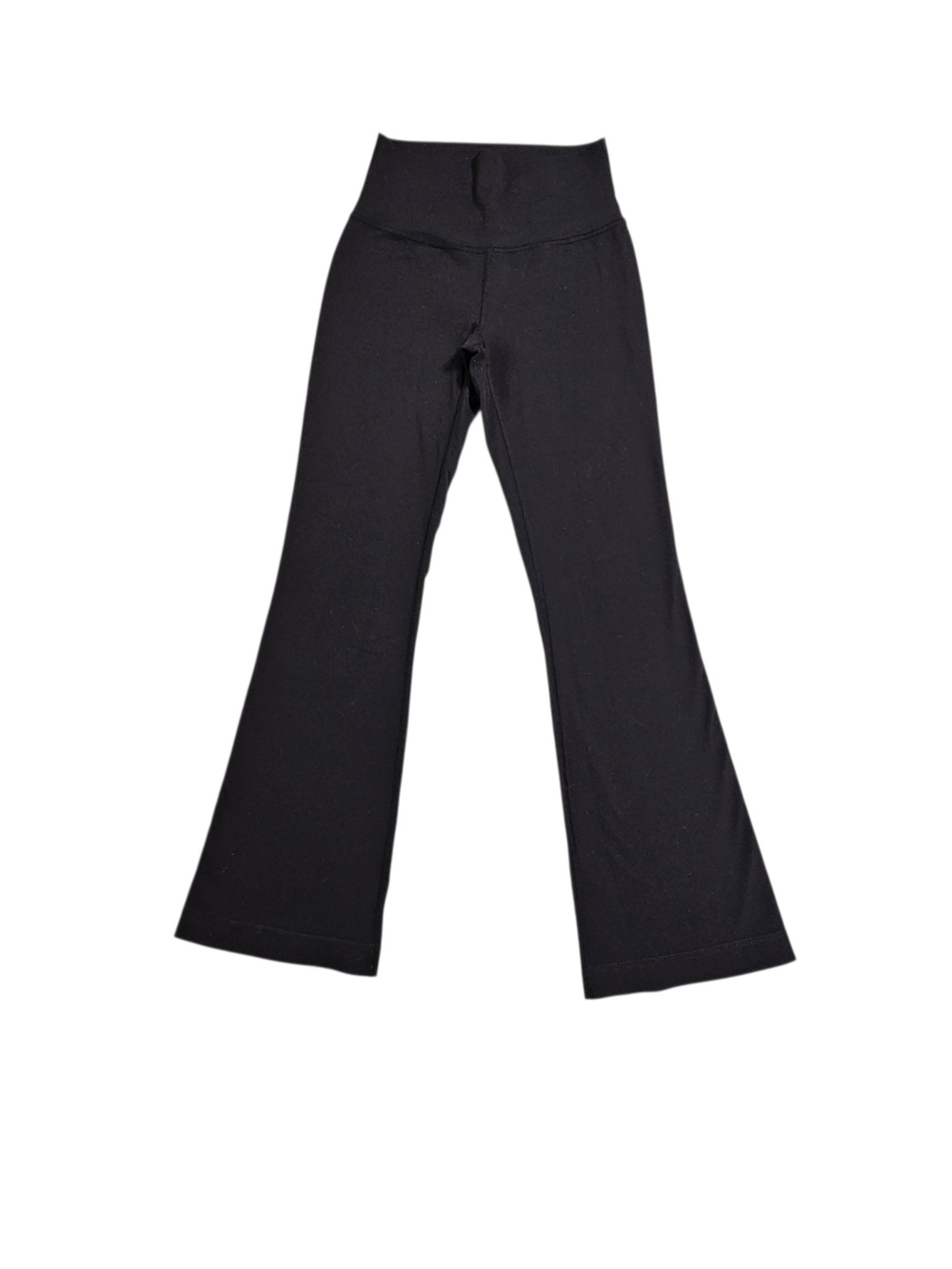 Lululemon Groove Pant Size 6 Black Luon Flare Bootcut Yoga Pants Y2K 32"